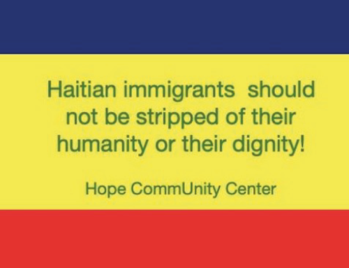 Haitian Situation Hope’s Response to Border Removal of Haitians
